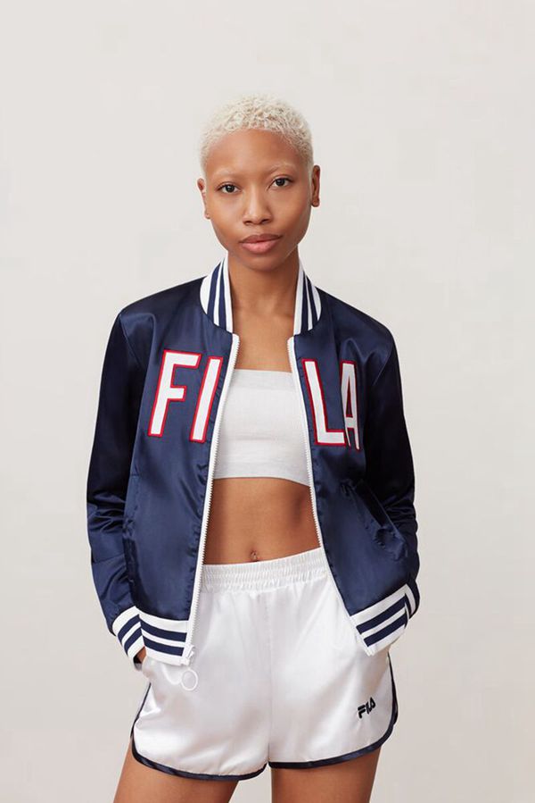 Fila Bunda Damske Červené - Lolita Reversible Bomber Vypredaj - Slovakia 64271-MWBE